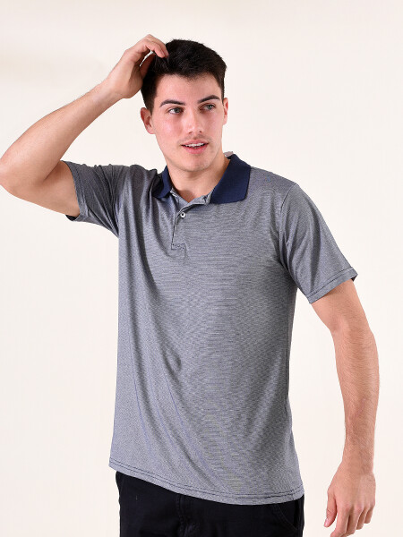 REMERA POLO JUAN AZUL OSCURO