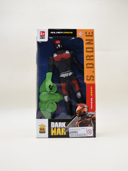 MUÑECO ROBOT INFANTIL ROJO (V)