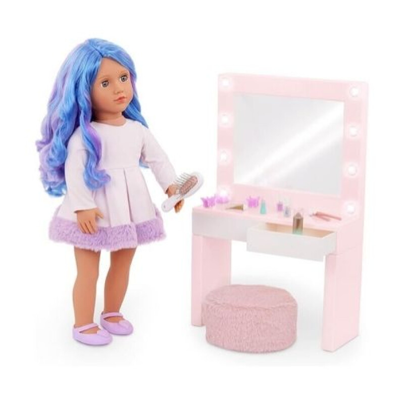 VESTIDOR c/ESPEJO PUFF y ACC Vestidor C/espejo Puff Y Acc
