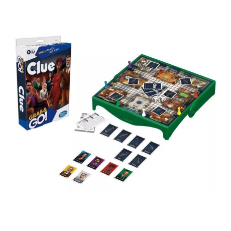 Juego de Mesa de Viaje Hasbro Refresh Clue 001