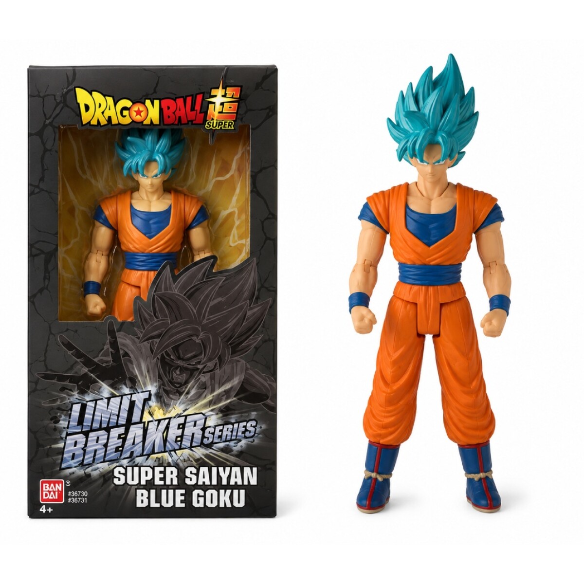 Bandai Dragon Ball SS Limit Breaker Series SS Blue Goku 30 cm articulada 