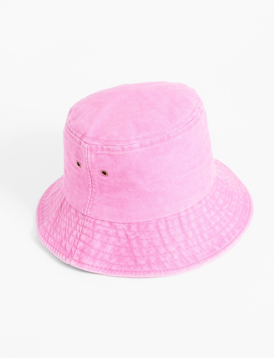 Bucket básico vintage - rosa 