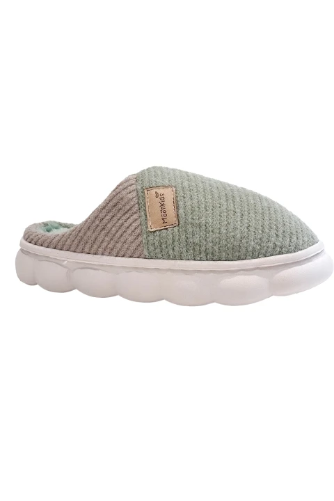 Pantufla De Dama Verde Pantufla De Dama Verde