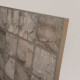Porcelanato Gris Simil Adoquinado 61X61Cm Piso Exterior GAMAS DE GRIS