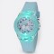 Reloj Unicornio Infantil De Pulsera Con Luz Colores Turquesa