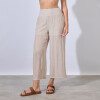 Pantalon Crop BEIGE