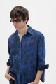 Camisa Noble Denim Washed Blue