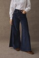 PANTALON WIDE XL CORDEROY Azul