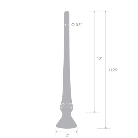 Tapón Anal de Inmersión Ultra Profunda Blue Line Tapón Anal de Inmersión Ultra Profunda Blue Line