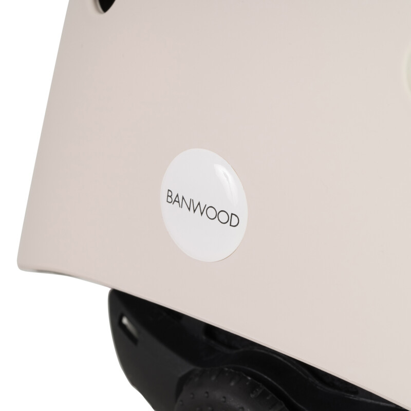 BW-HELMET-ECO Casco Para Niños Eco Banwood - Ivory Talle S