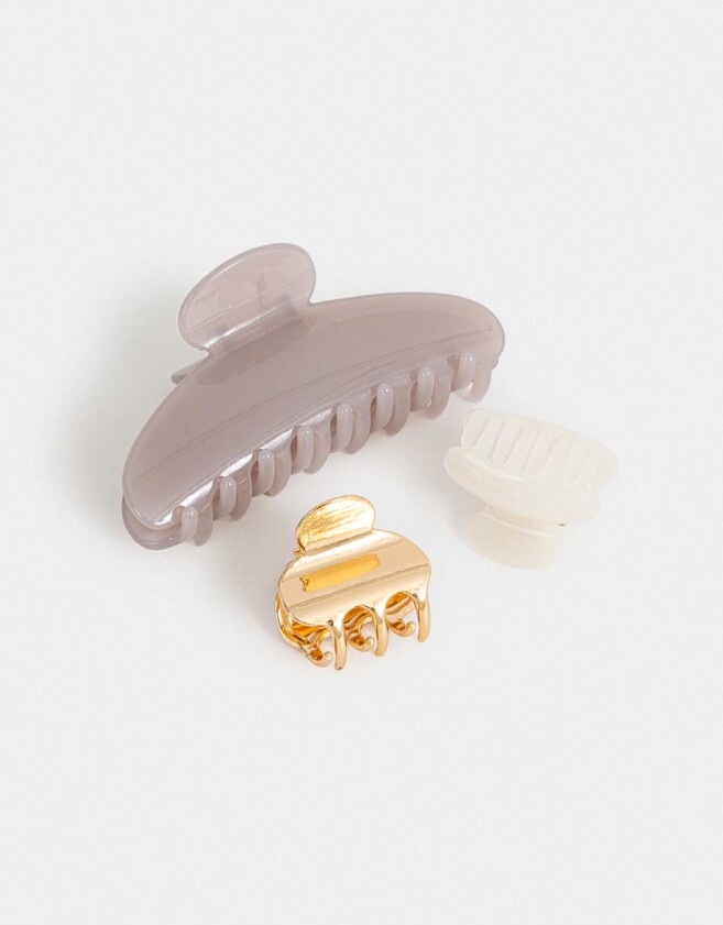 Broches Sets Set por 3 Set De Broches - Combinacion Tricolor