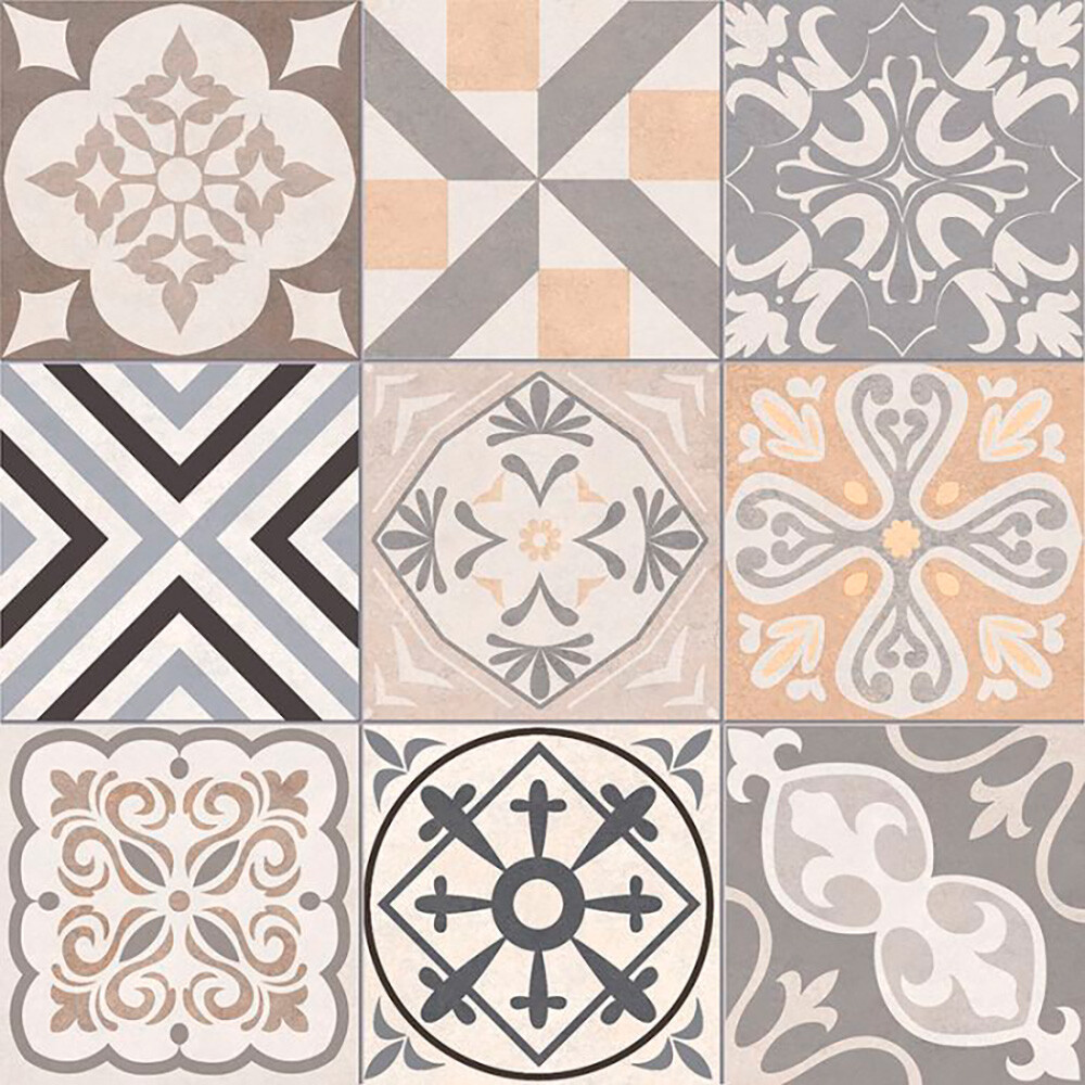 CERÁMICA DECORADA ALMEIDA REF.62HDA16 RECTIFICADA "A" 62X62 CM Cerámica Decorada Almeida Ref.62hda16 Rectificada "a" 62x62 Cm