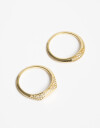 Sets Anillos Cubic zirconia Set De Anillos Con Cubic Zirconia - Dorado