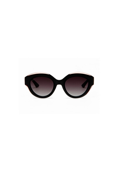 Lentes Tiwi Anne Bicolor Black / Pink With Burgundy Gradient Lenses