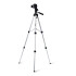 Tripode Profesional Celular 360° Pies De Goma + Estuche Variante Color Plateado