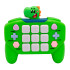 Joystick Consola Interactiva 15 Botones Con Luces Y Sonido Dinosaurio Verde