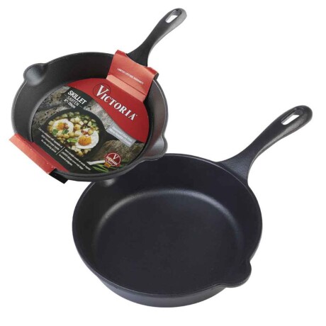 SARTEN HIERRO CURADO 20CM (651) REF.34351 VICTORIA N/a