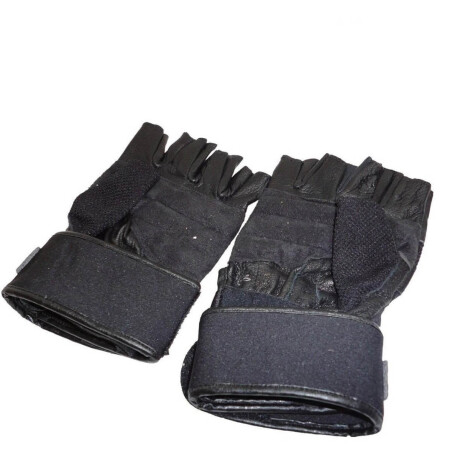 Guante De Cuero C/ Doble Velcro Pesas Mancuernas Etc Guante De Cuero C/ Doble Velcro Pesas Mancuernas Etc