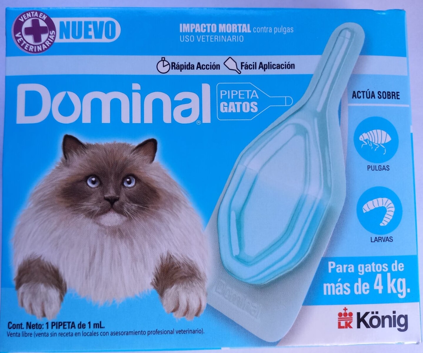 Dominal Spot On Gato Más De 4 Kg 