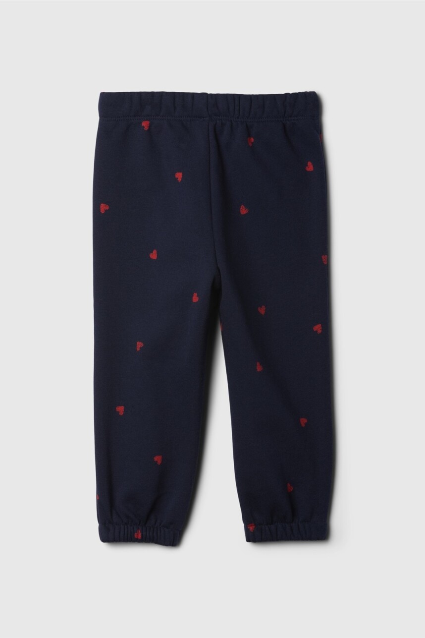 Pantalòn Deportivo Logo Gap Toddler Niña Sp Navy Heart Logo