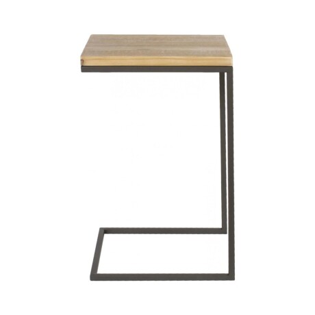 MESA DE LIVING LATERAL - ARRIME MADERA NATURAL-BEIGE MADISON NATURAL