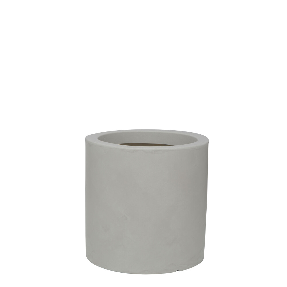 MACETA PLASTICO BLANCO 50L