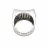 Anillo mesa -Plata 925- Zirconias-AN4707 conpiedra
