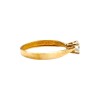 Anillo Solitario-Oro bajo-Piedra zirconia-AN8059 conpiedra