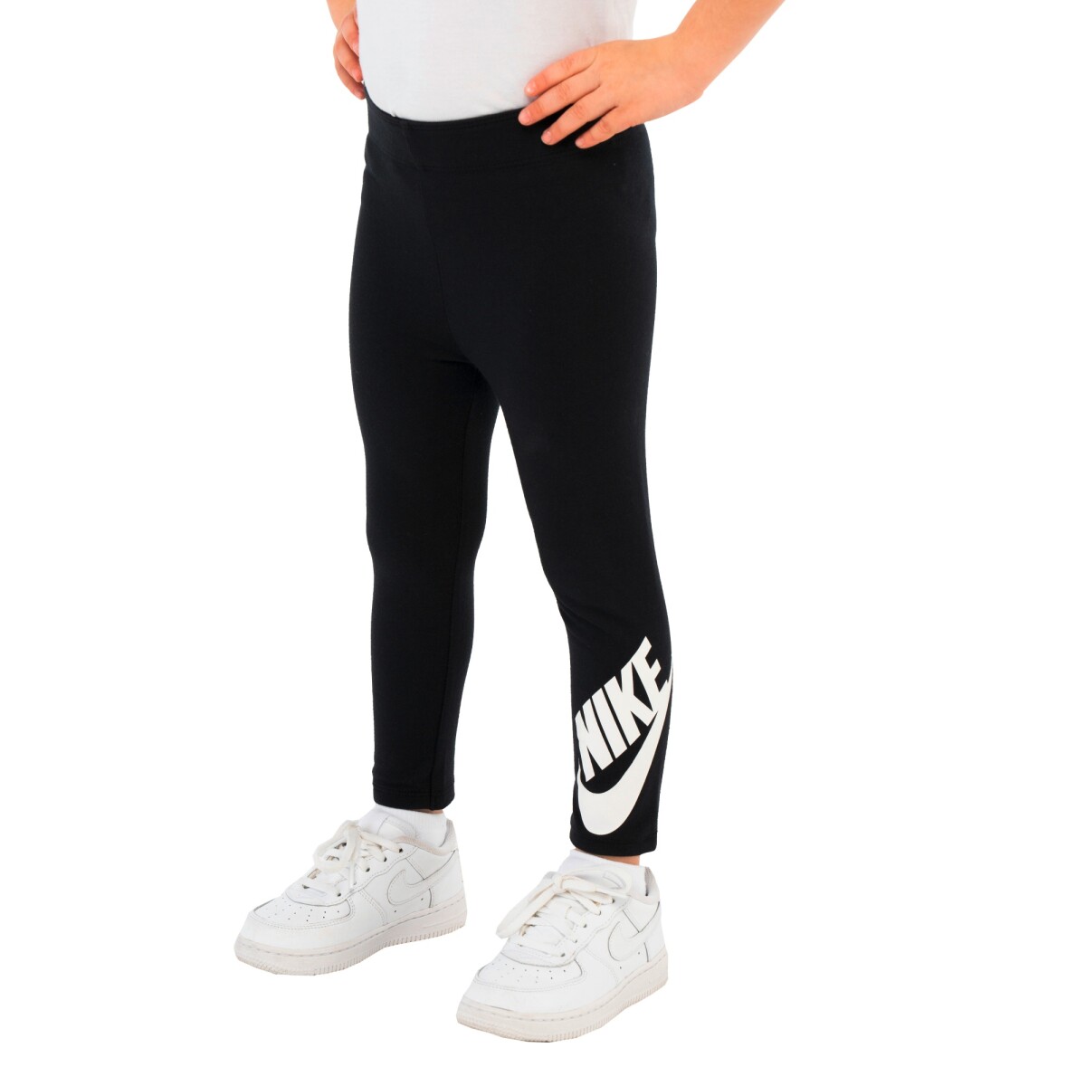 Pantalón Largo Leg A See Legging de Niña - Negro 