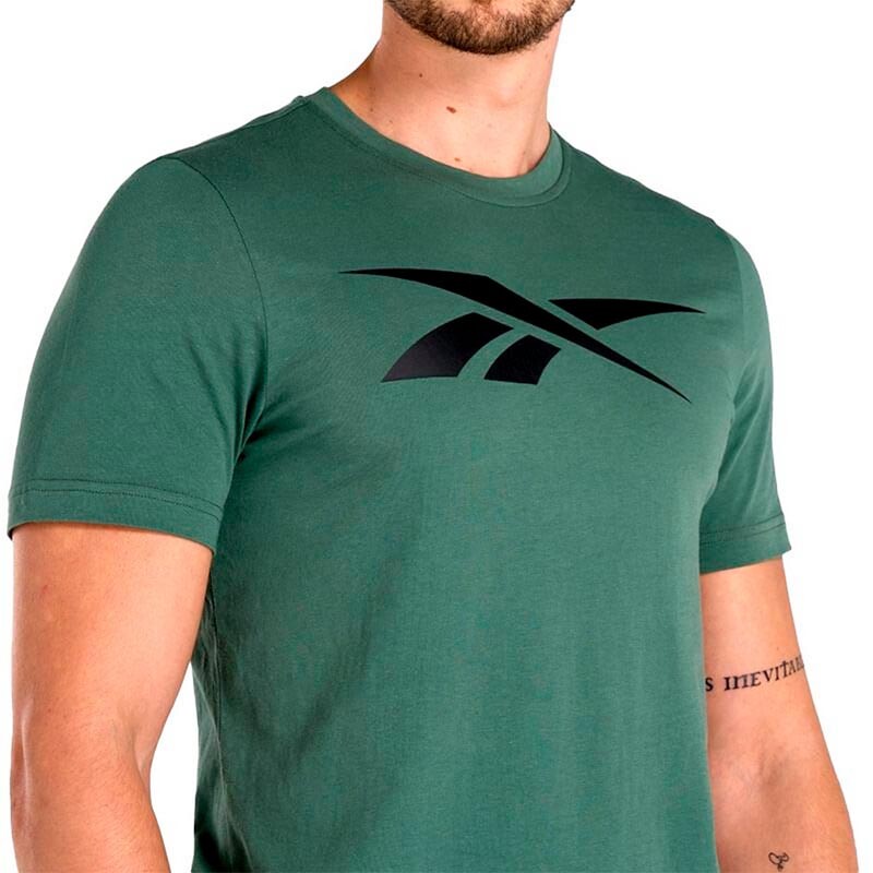 Remera Reebok Vector Tee Verde