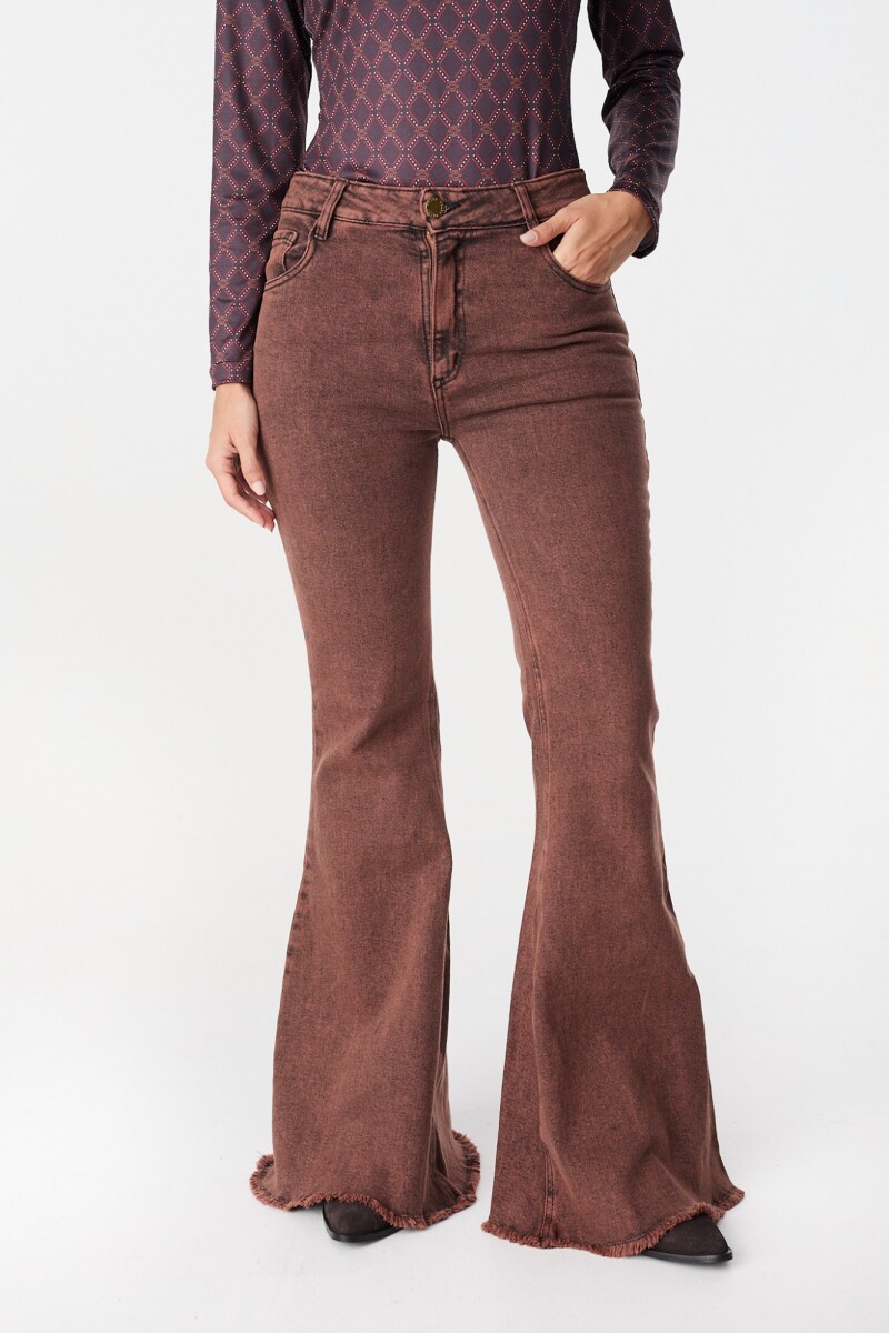 Jean New Paz Camel Washed