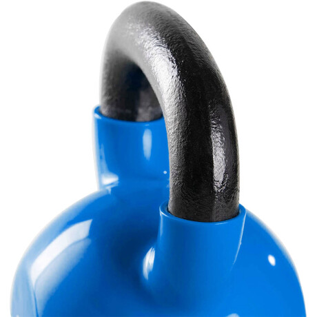 Pesa Rusa Expert Hierro Macizo Kettlebell Mancuerna Recubierta Azul