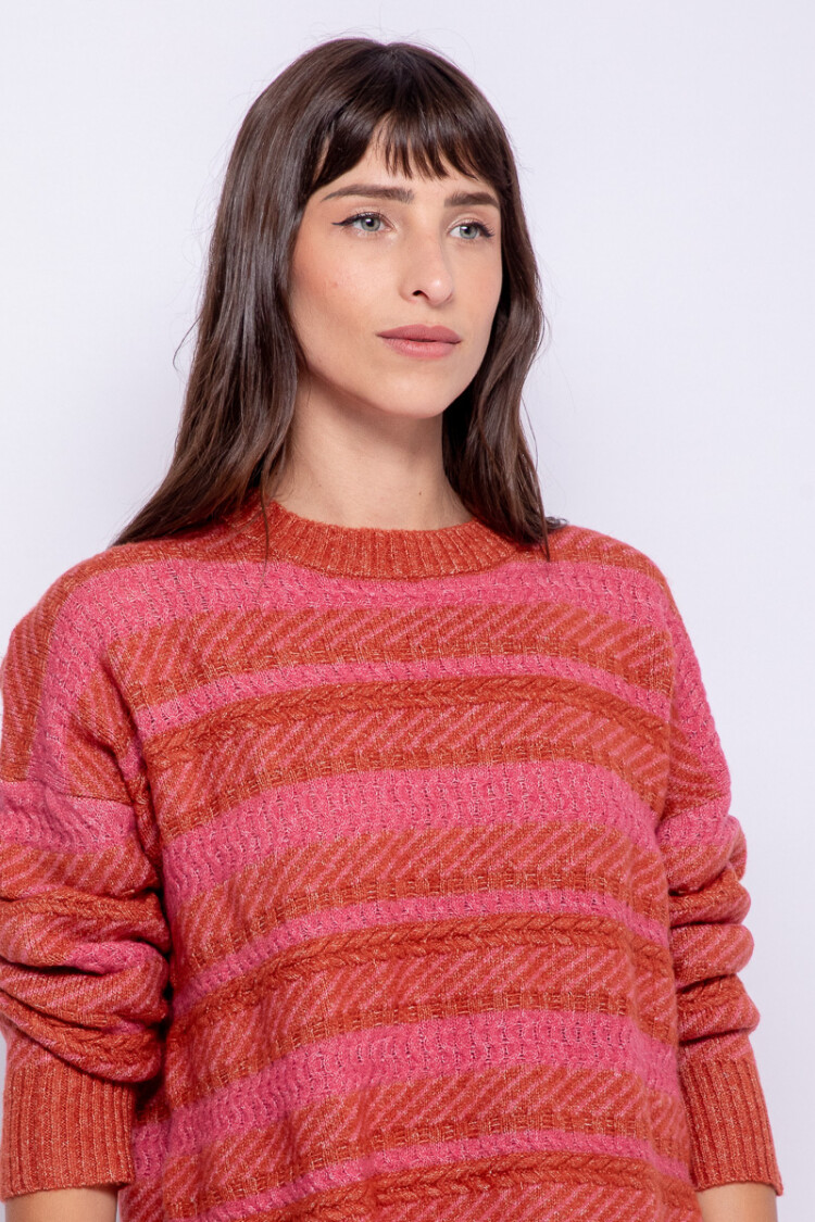 SWEATER GIRONA Ladrillo