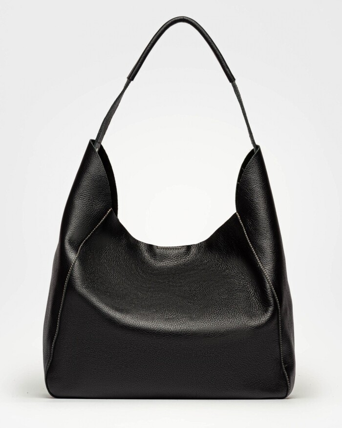 Bolso Dune en cuero graneado Negro