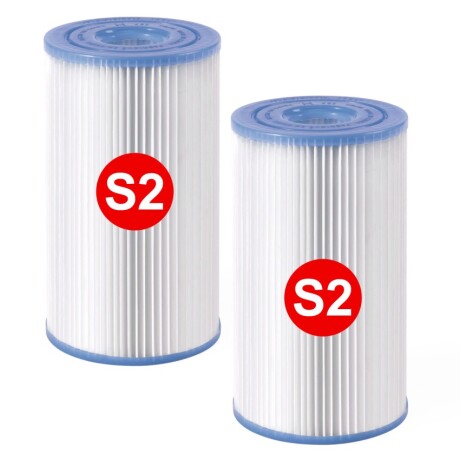 INTEX PACK 2 FILTROS S2 REPUESTO JACUZZI SPA Intex Pack 2 Filtros S2 Repuesto Jacuzzi Spa