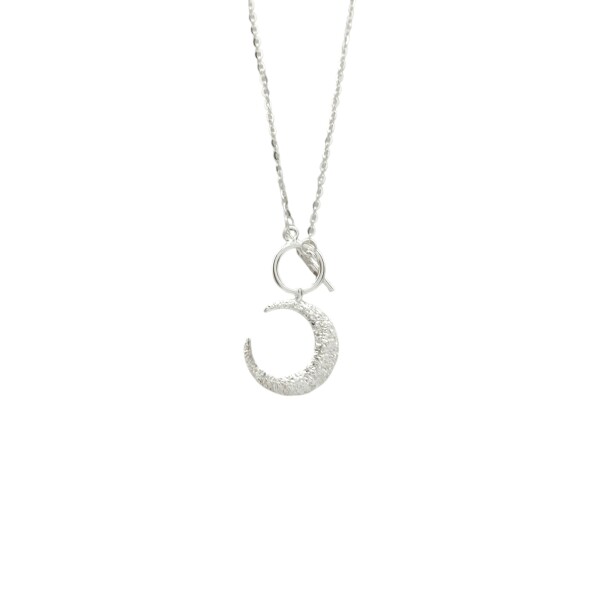 Conjunto Luna - Plata 925 - Sin Piedra- CJ3015 - Adulto - Sinpiedra