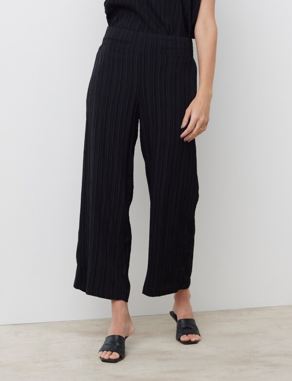 Pantalon Texturado NEGRO