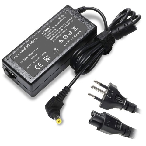 Cargador Notebook Compatible Acer 19v 3.42a 65w 5.5x1.7 Ax Variante Color Negro