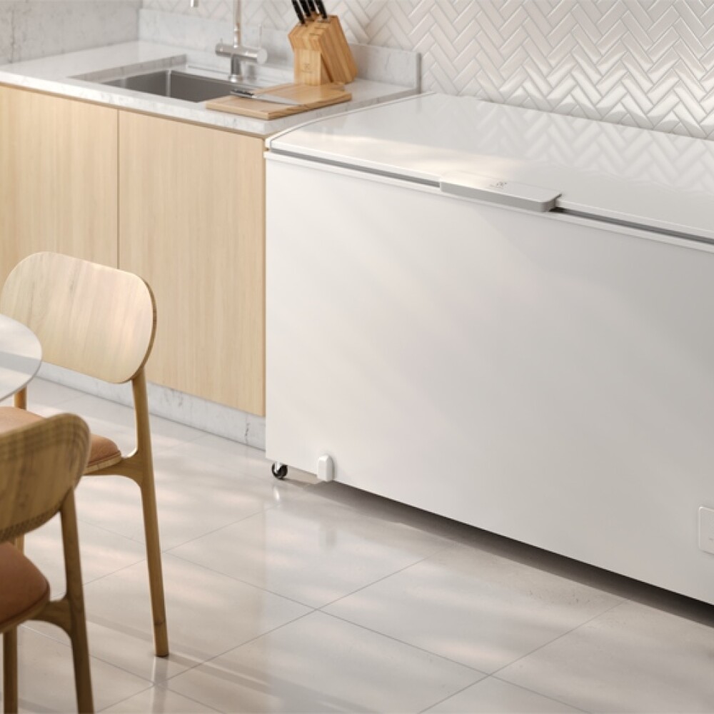 Freezer Horizontal Frío Humedo 521 Lts Blanco INVERTER Blanco