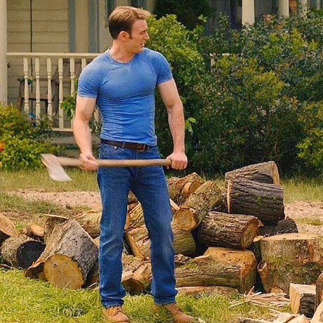 Captain America Wood - 584 - [Exclusivo] Captain America Wood - 584 - [Exclusivo]