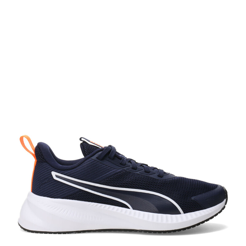 Championes de Niños Puma Flyer Lite 4 Junior Azul - Blanco