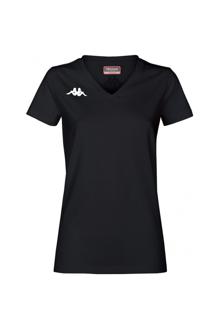 Remera KAPPA Training Brizza 32155 DW Negro
