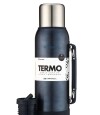 Termo Premium 1lt. Con base de Silicona Azul Metalizado
