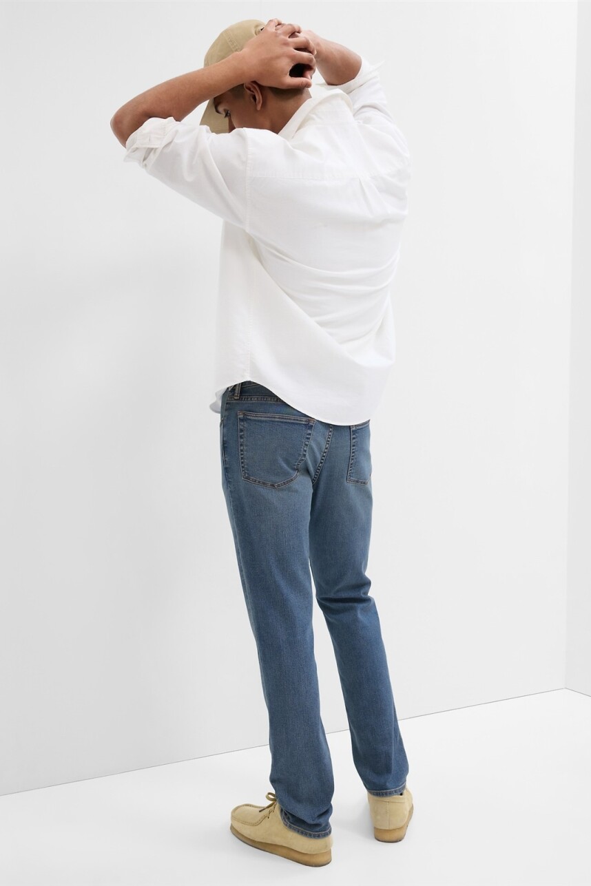 Jean Slim Soft Hombre Medium Indigo 15