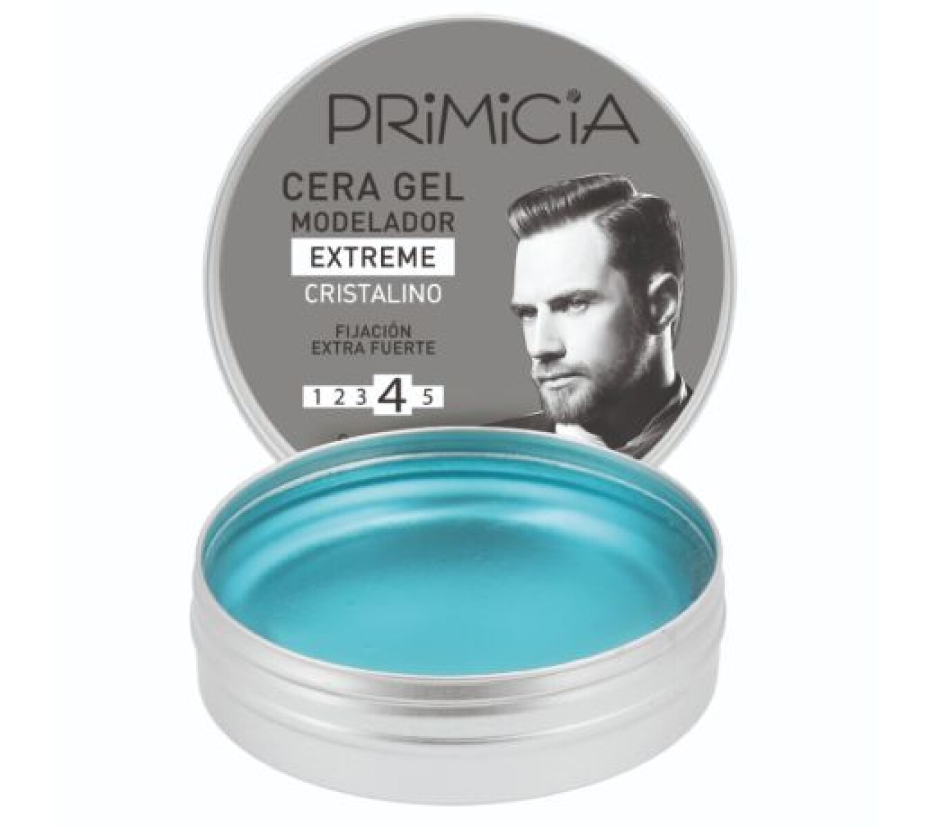 Primicia Cera Gel Modelador Extreme Cristalino Fijación Extra Fuerte N°4 – Estilo Duradero