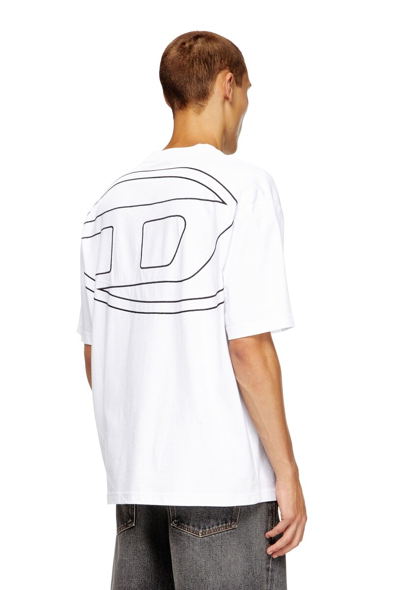 Polo Para Hombre T-Boggy-Megoval-D - Blanco/blanco 