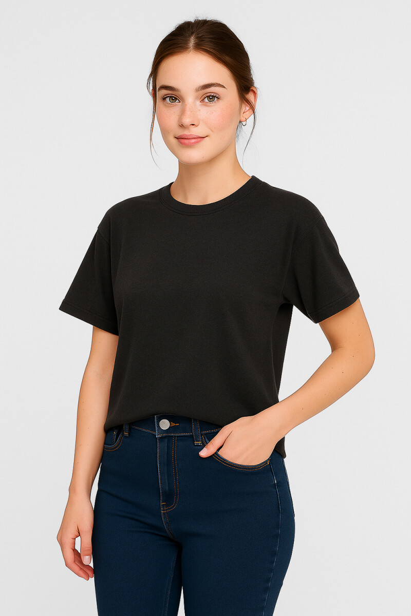 Remera Misterie - Negro 