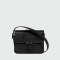 Longchamp -Cartera de cuero con solapa, Box-trot Negro