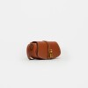 Mini Bag Celina en Efecto Cuero Liso Marron