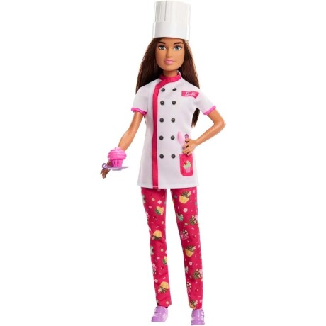Muñeca Barbie Profesiones Pastelera 001